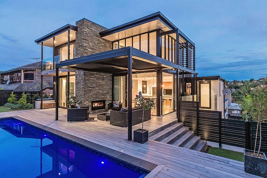 新西兰奥克兰马兰吉湾时尚自然家居-24