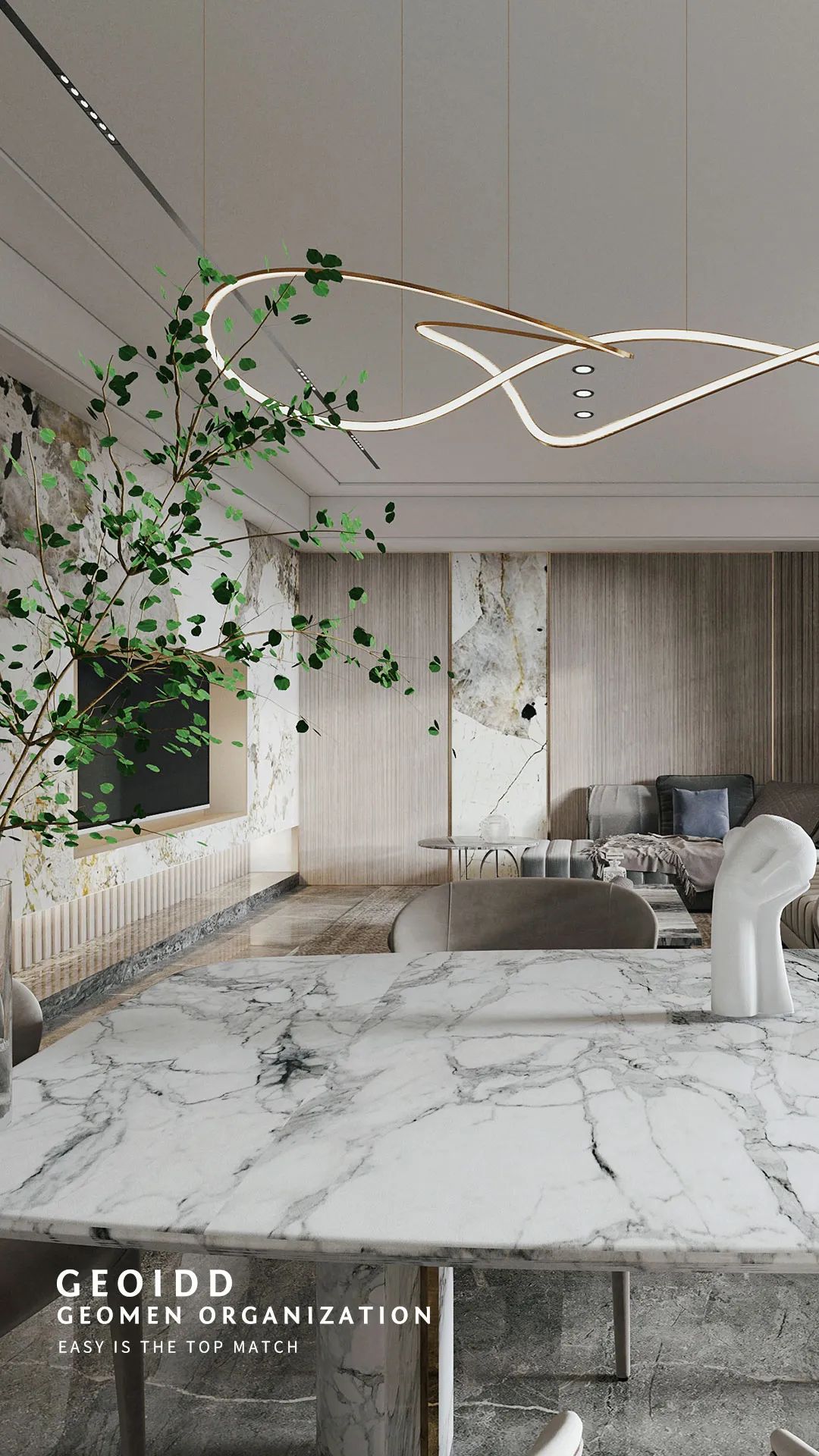 大宅全案 · 世茂臻园吴宅·禾研空间设计事务所-10