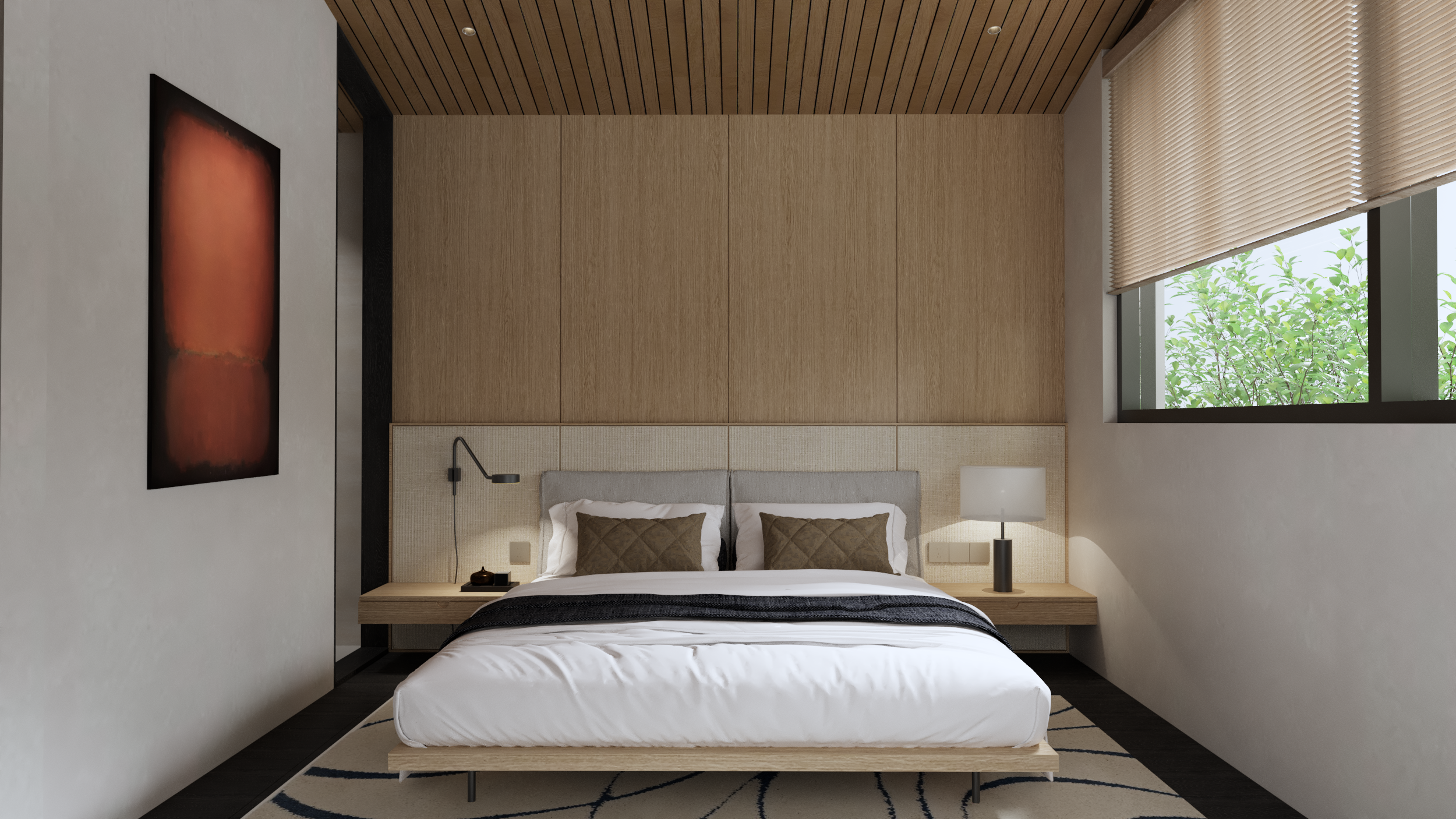 Guest bedroom - Concept Visualization-0