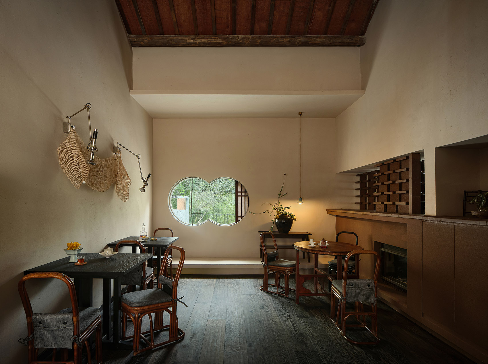 闭门即是深山  半日松风茶空间设计丨中国南京丨南京拙木空间设计-68