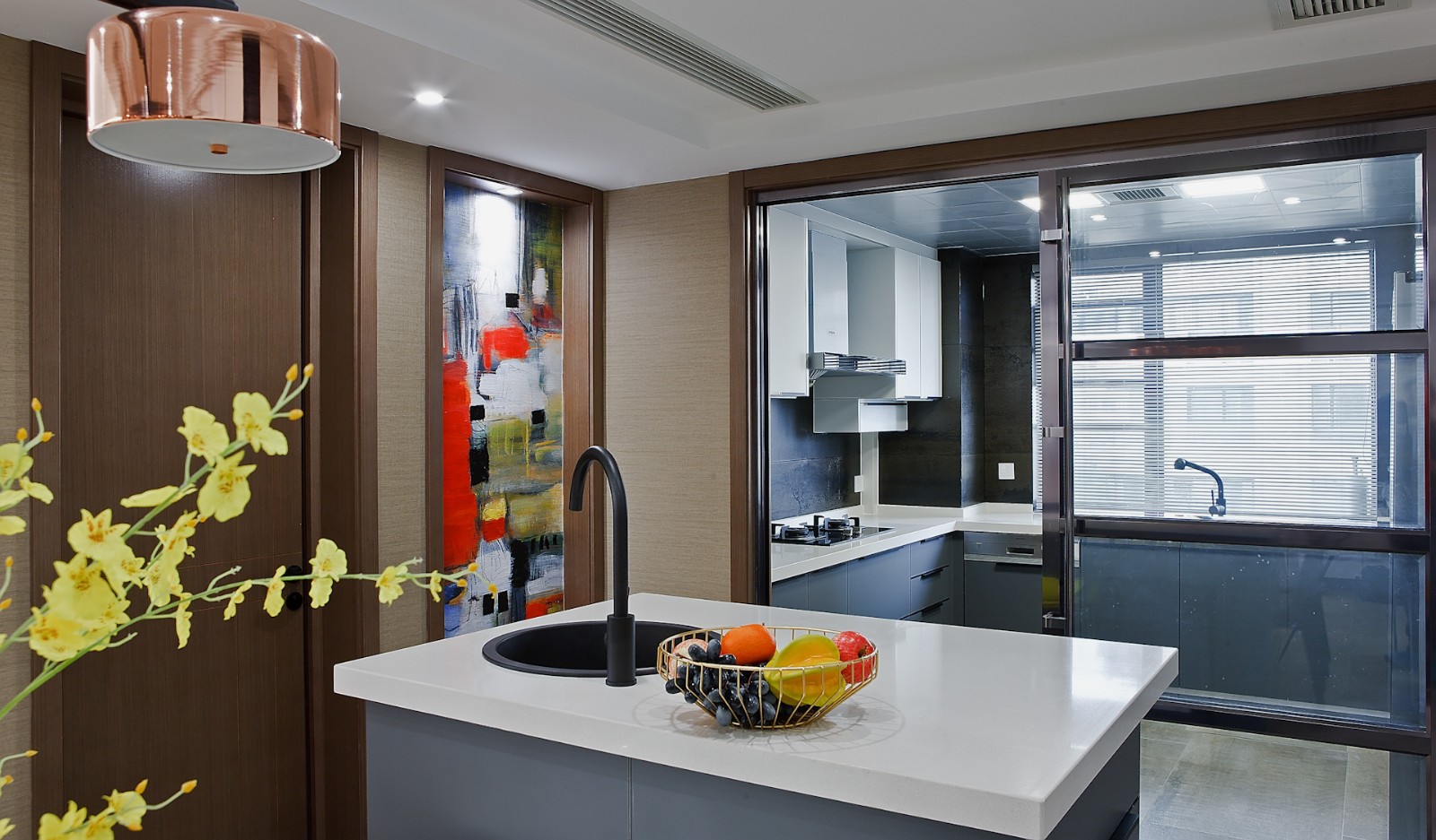 空间摄影作品分享 家装实景 长岛府 北欧风-11