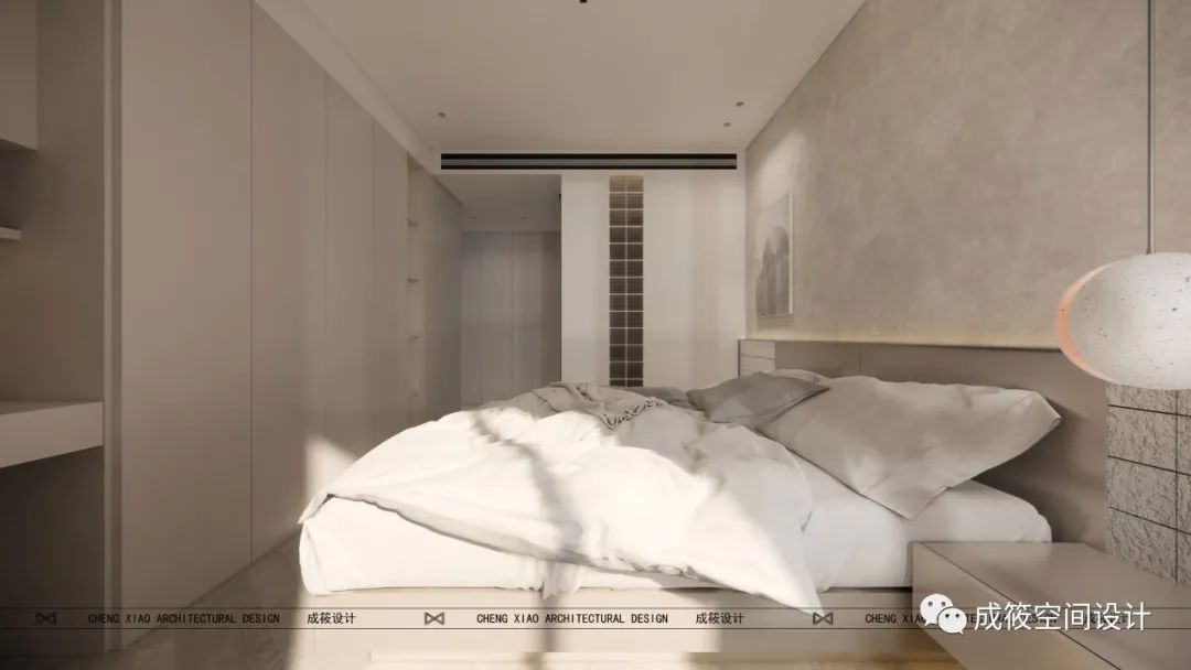 温暖爱巢 · 现代风无主灯设计丨中国上海丨成筱设计-36