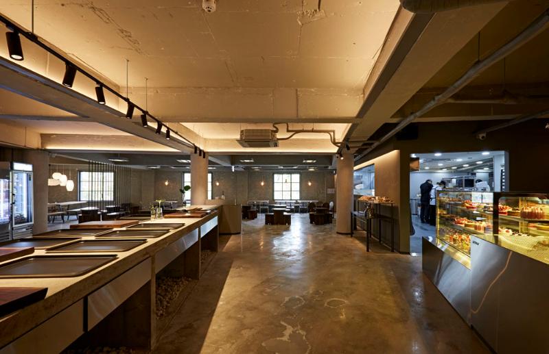 首尔甜品店，现代风 100 平住宅烘焙坊设计-8