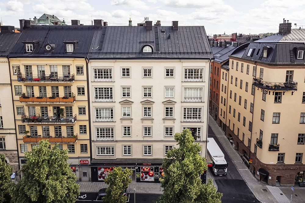 斯德哥尔摩独特公寓，法式落地窗设计惊艳-20