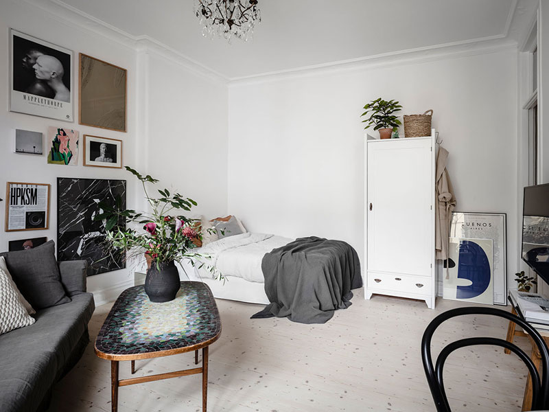 砖墙点亮哥德堡 37 平米时尚单间-25