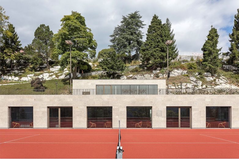 Bürgenstock Resort网球场几何屋顶项目丨瑞士丨Rüssli Architekten-48