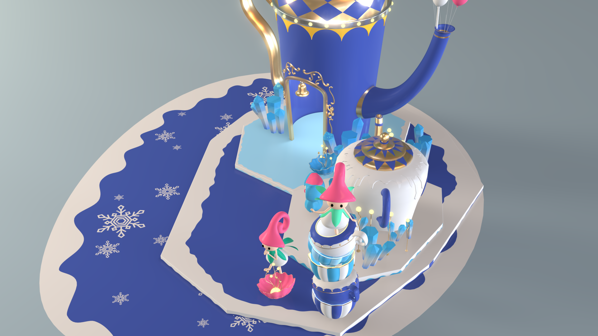 U城天街欢乐季 幻境奇遇记（2019圣诞美陈）-8