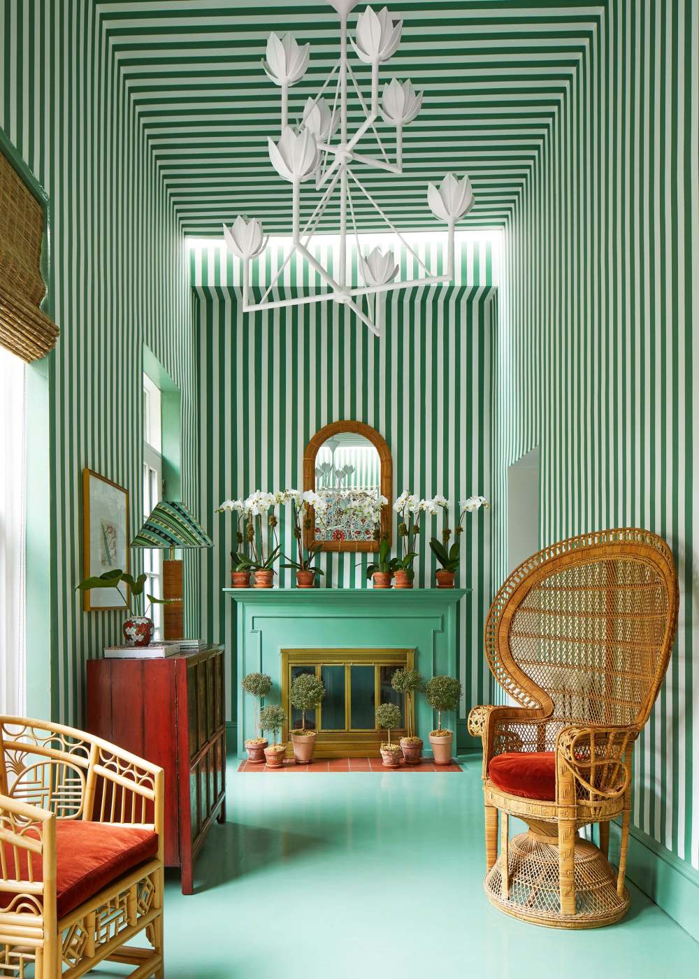 布鲁克林老派风格公寓的彩色致敬-18