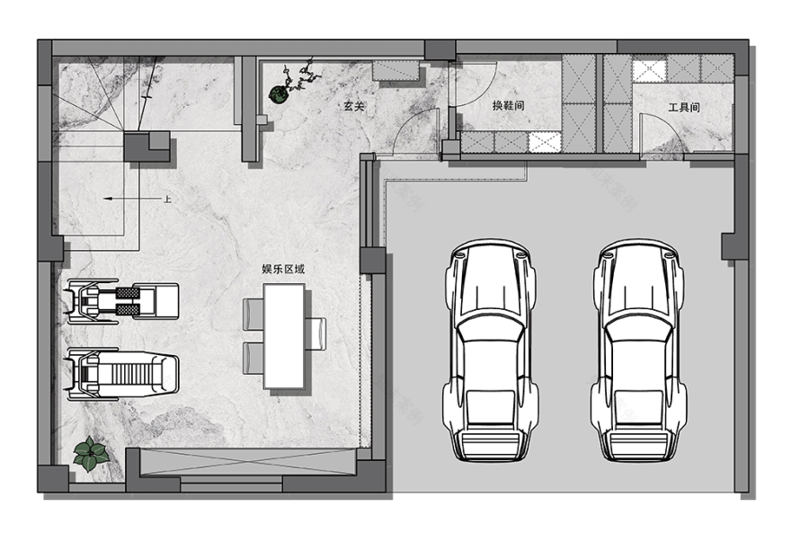 400㎡现代别墅设计丨中国杭州丨杭州又贰设计-36