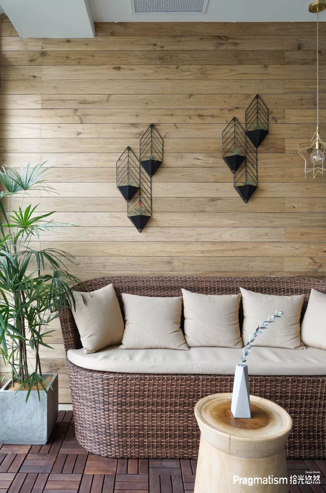 150㎡二手房逆袭，北欧复古风助新人打造专属爱巢-40