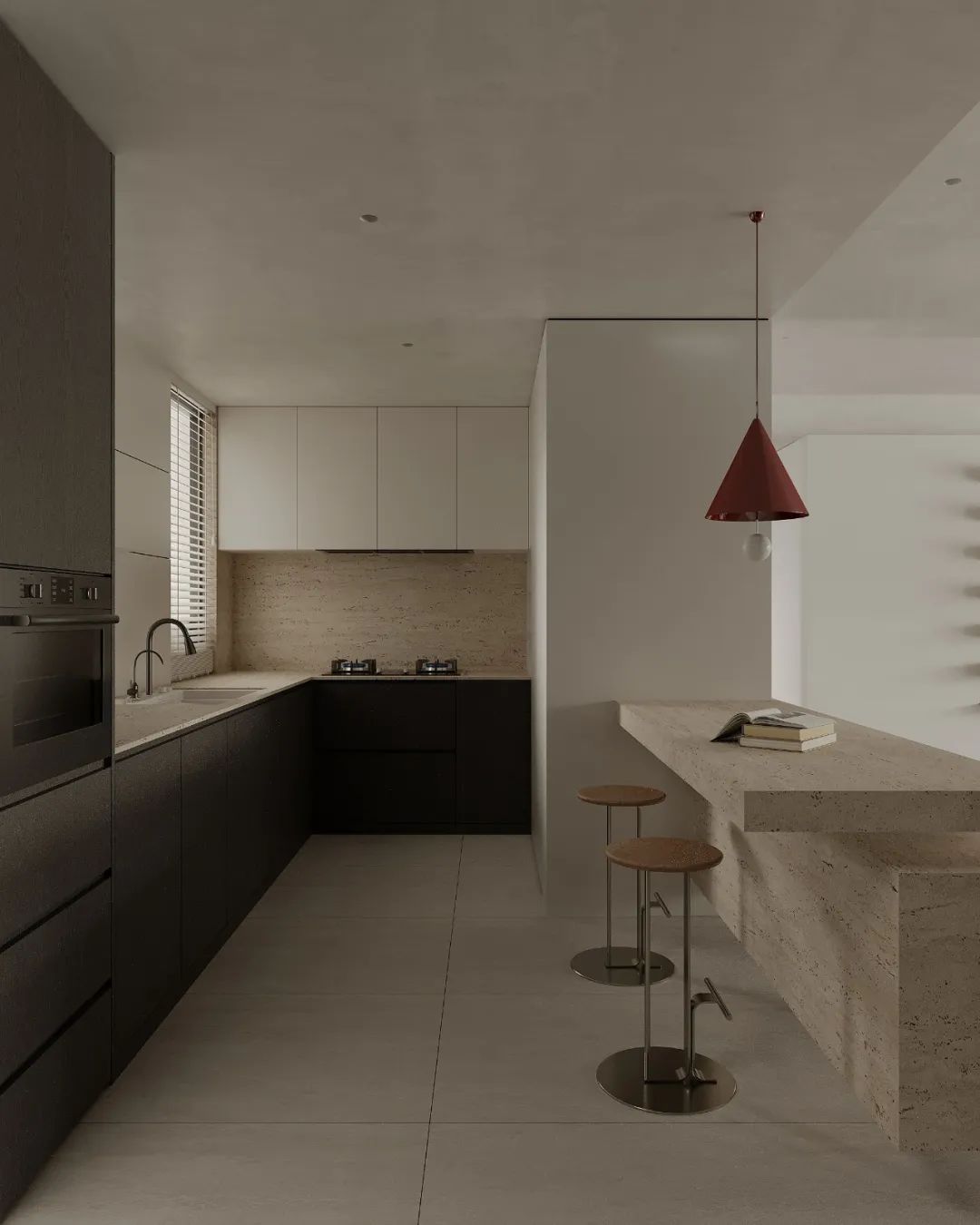 觅安 · 广西四室住宅设计丨中国广西丨隅间空间设计工作室-17