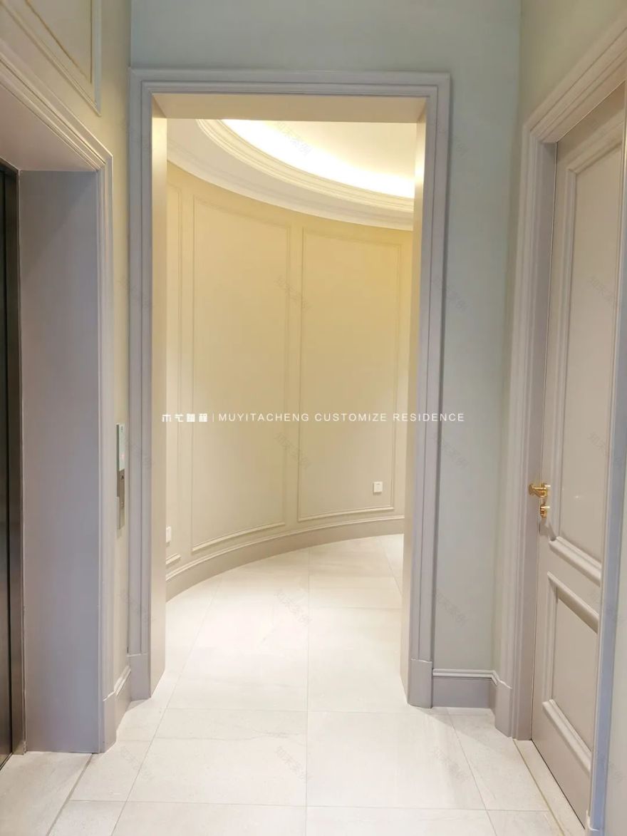 重庆两江新宸高级联排别墅定制案例丨中国重庆丨木艺踏程全屋定制-22