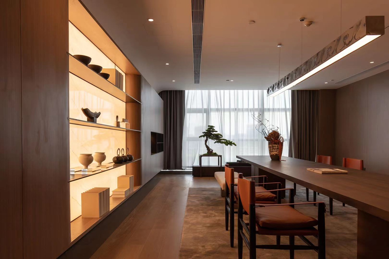 蓝天集团郑州龙湖金融岛办公空间丨中国郑州丨河南素颜软装设计有限公司-24