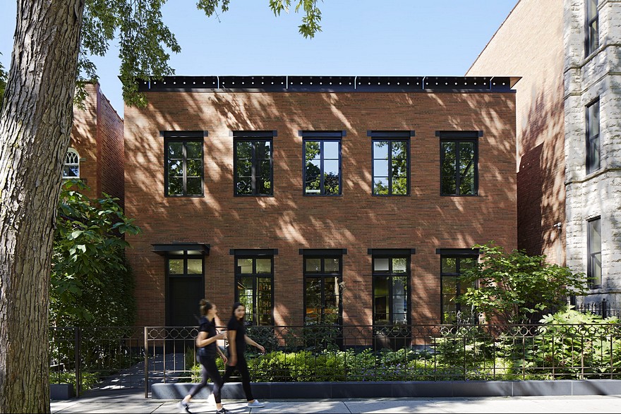 New Two-Story Brick Masonry Residence in Wicker Park, Chicago-1