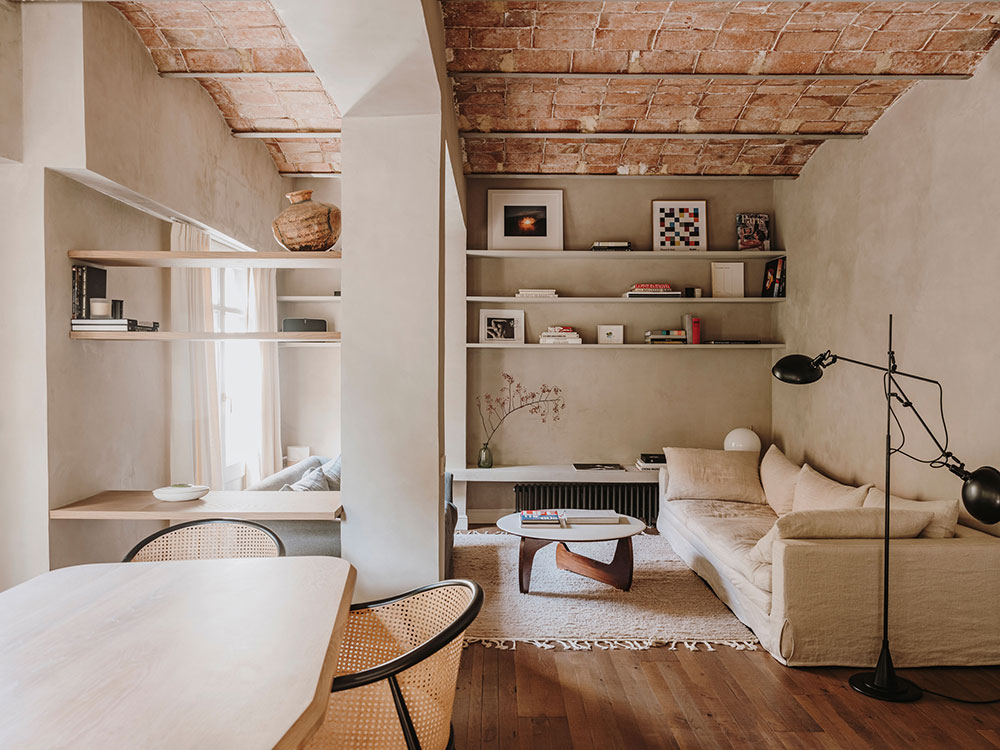 巴塞罗那旧公寓的北欧风格翻新-4
