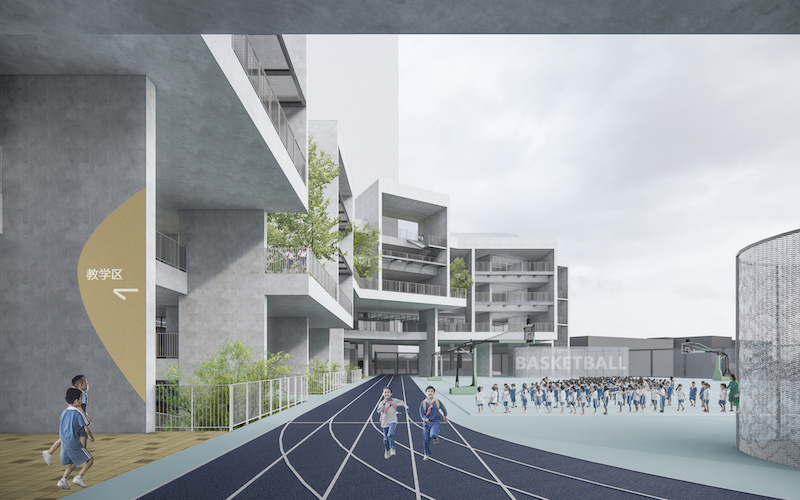 深圳新校园龙岗下雪村小学丨中国深圳丨MAT超级建筑事务所-4