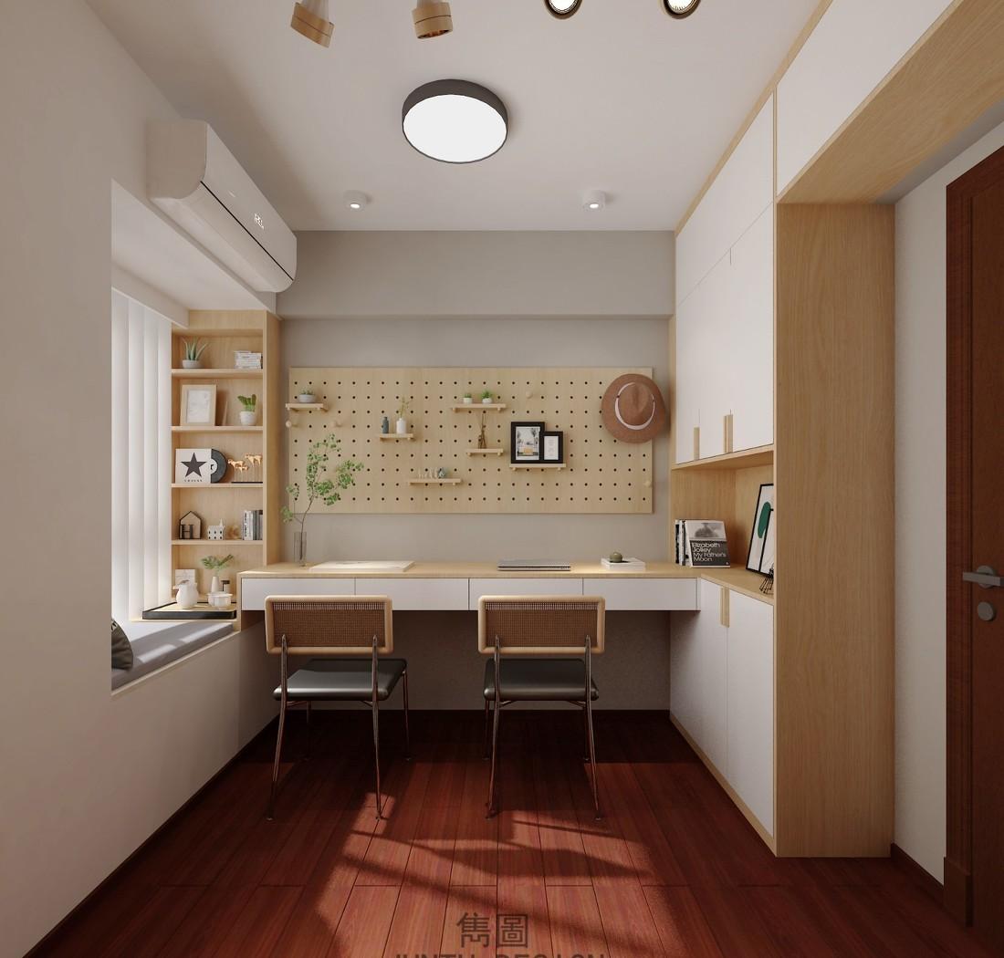 广州万科欧泊丁宅清新简约风改造-33