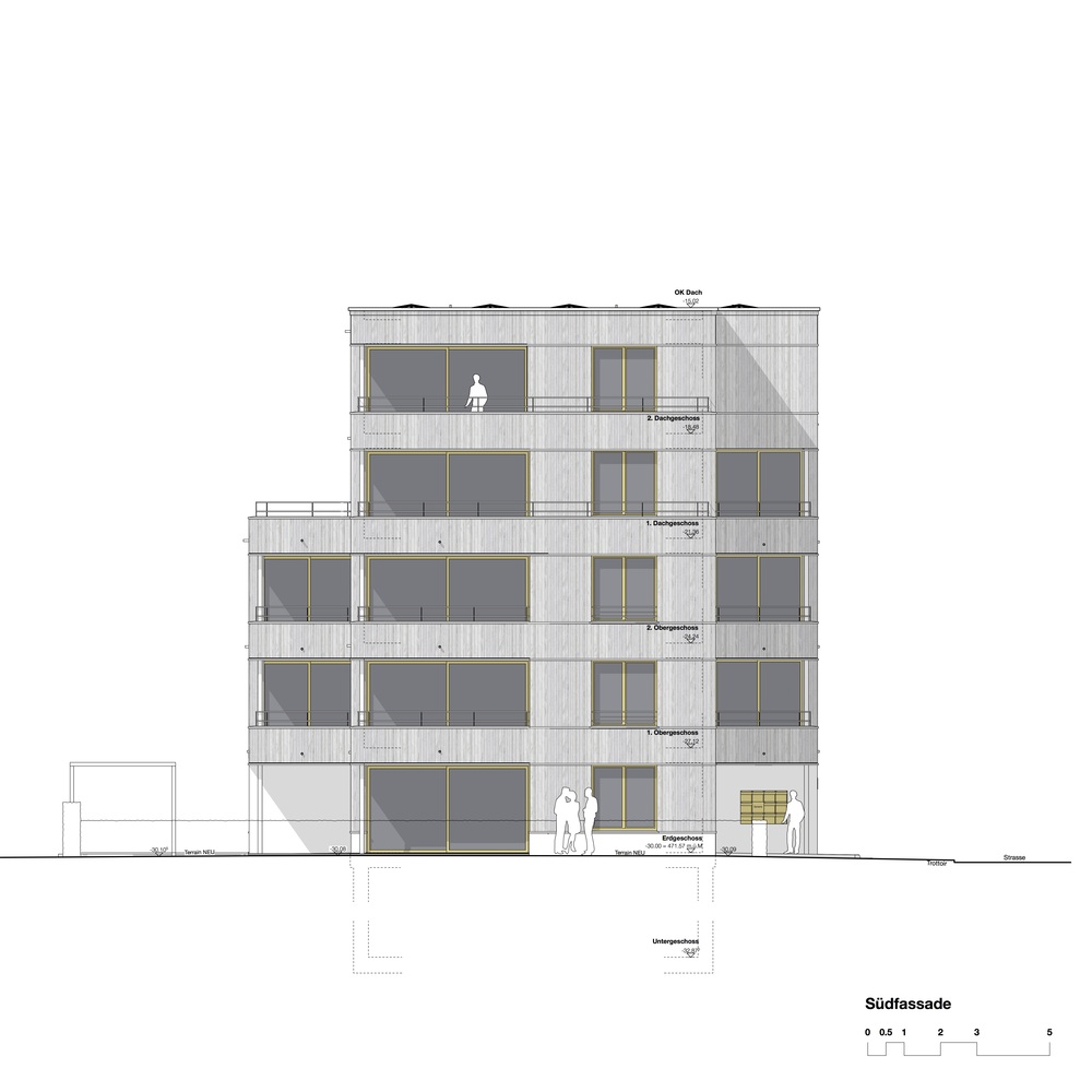 瑞士Gartenstrasse住宅楼-36