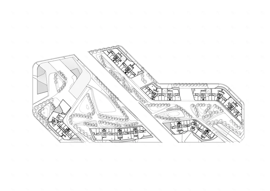 米兰城市生活区 · 扎哈·哈迪德建筑事务所的高能城市入口-46
