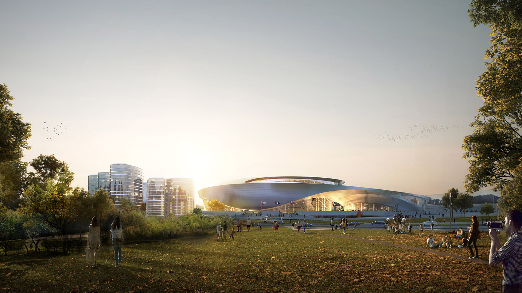 曲江竞技中心丨中国西安丨Aedas-35