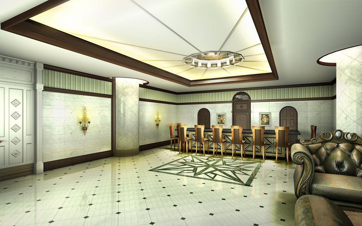 酒店高级餐厅建筑与CG透视制作丨エークリエイト-18
