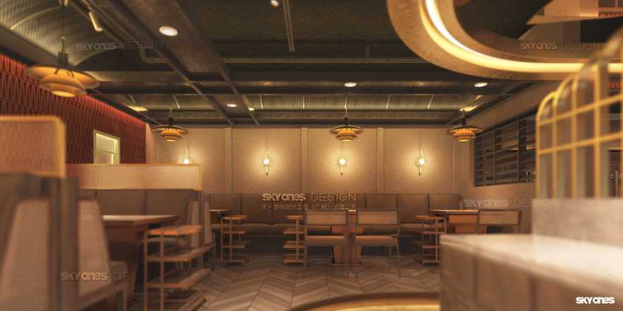 燃泰泰式火锅餐饮系统空间设计丨SKYONES-22