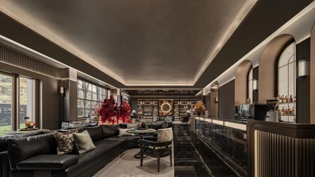 首发  800㎡海派风格浪漫主义销售中心丨共向设计-12
