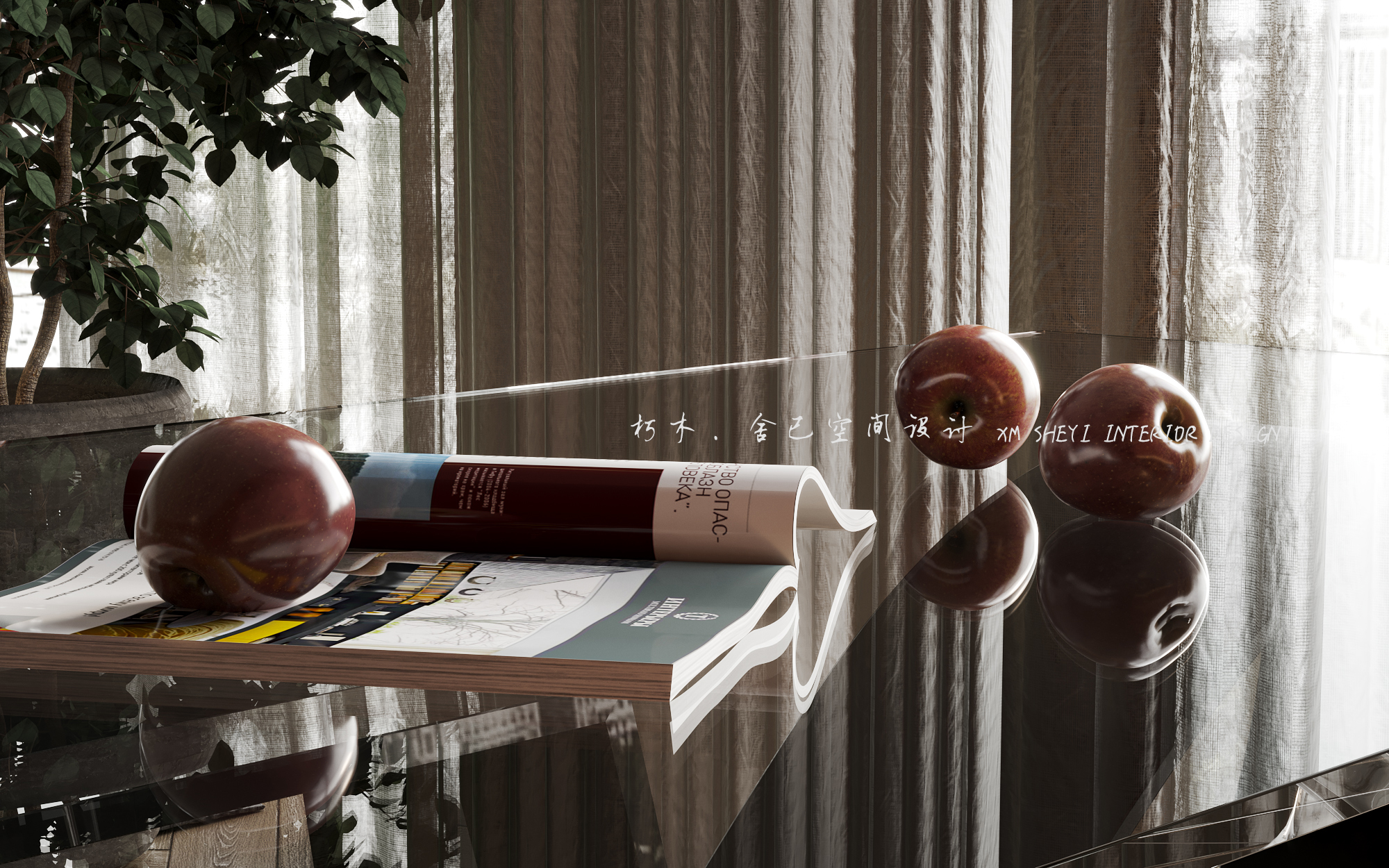 原木与高级黑 · 精致住宅设计丨舍已制作-15