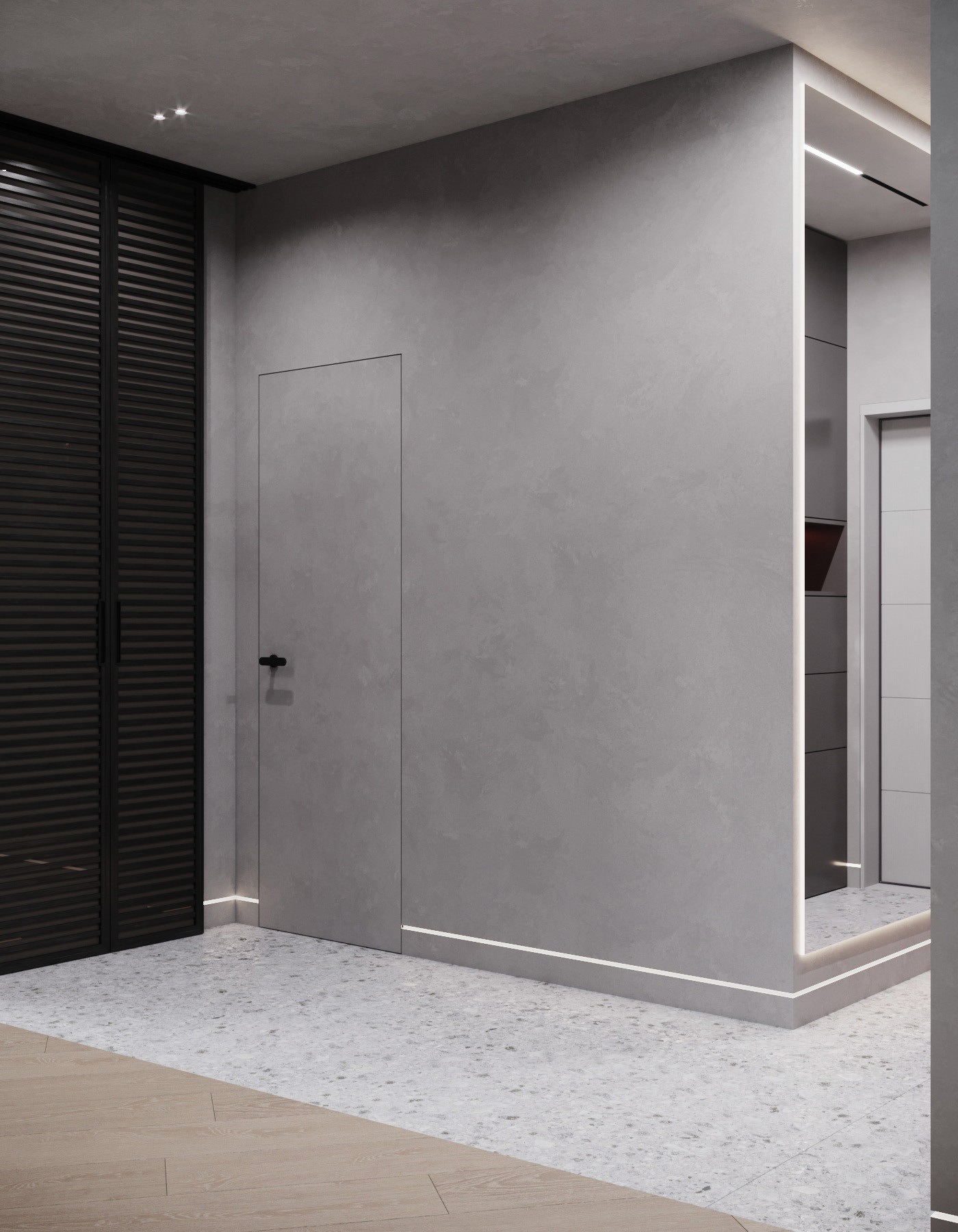 高级灰与绿色 温柔的冷色调 点亮春日-2