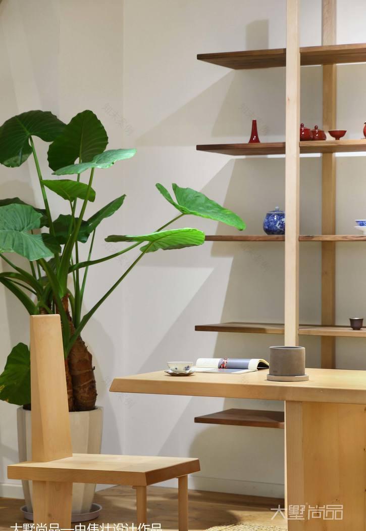 "新中式禅意茶室 | 品茶论道,挥毫泼墨"-12