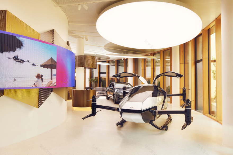 XPENG showroom in Copenhagen designed around future mobility-0