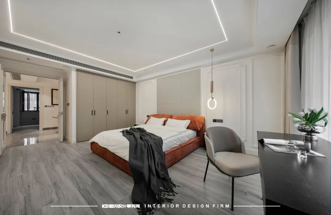 重庆渝北区现代法式别墅设计丨中国重庆丨恺悦陈设,KD室内设计第一设计中心-106