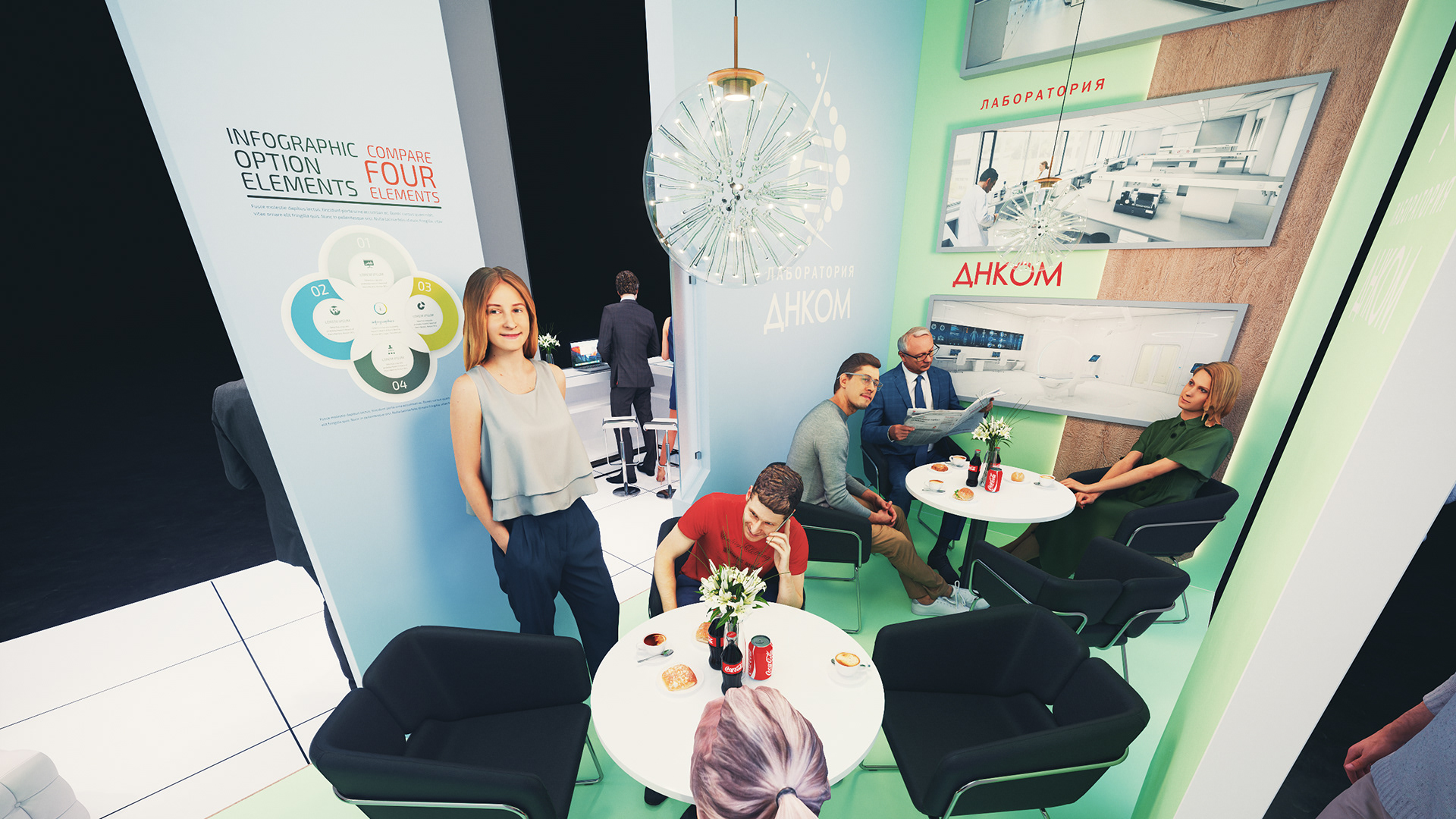 DNCOM 展览展台设计丨俄罗斯丨ARTKARTEL-21