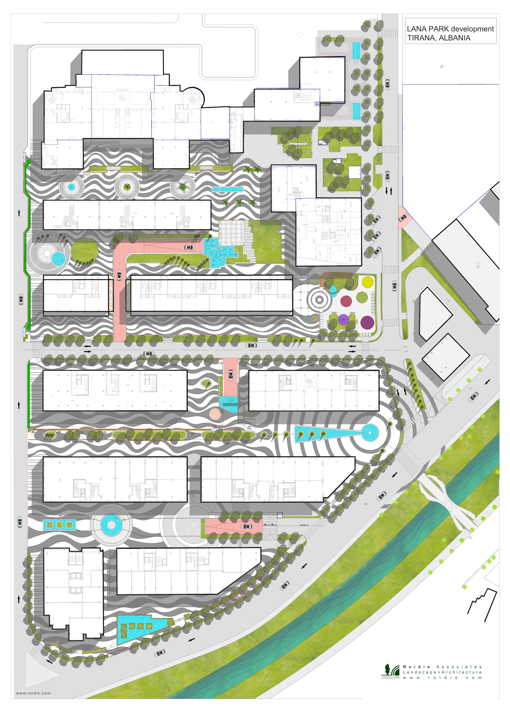 拉纳公园（Lana Park）丨阿尔巴尼亚地拉那-6