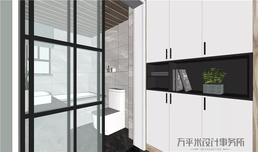 110 平挑高空间现代简洁设计,IT 夫妇的舒适家居-51