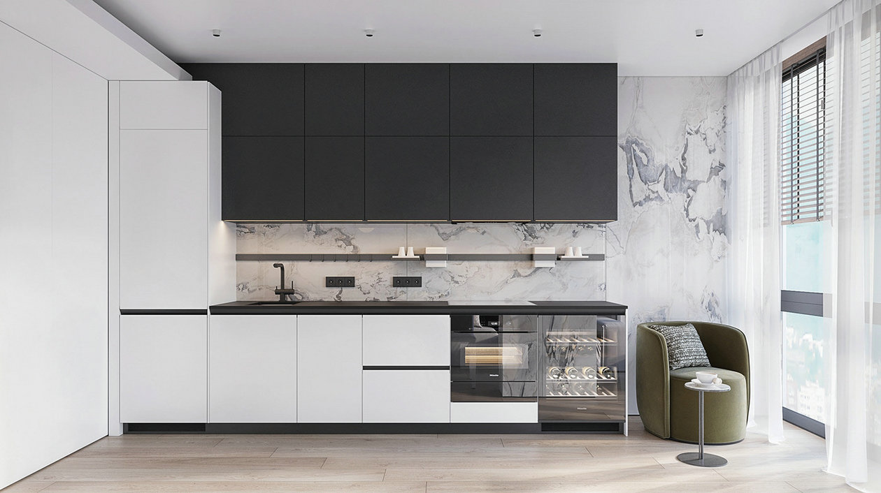 65㎡小空间公寓设计-7