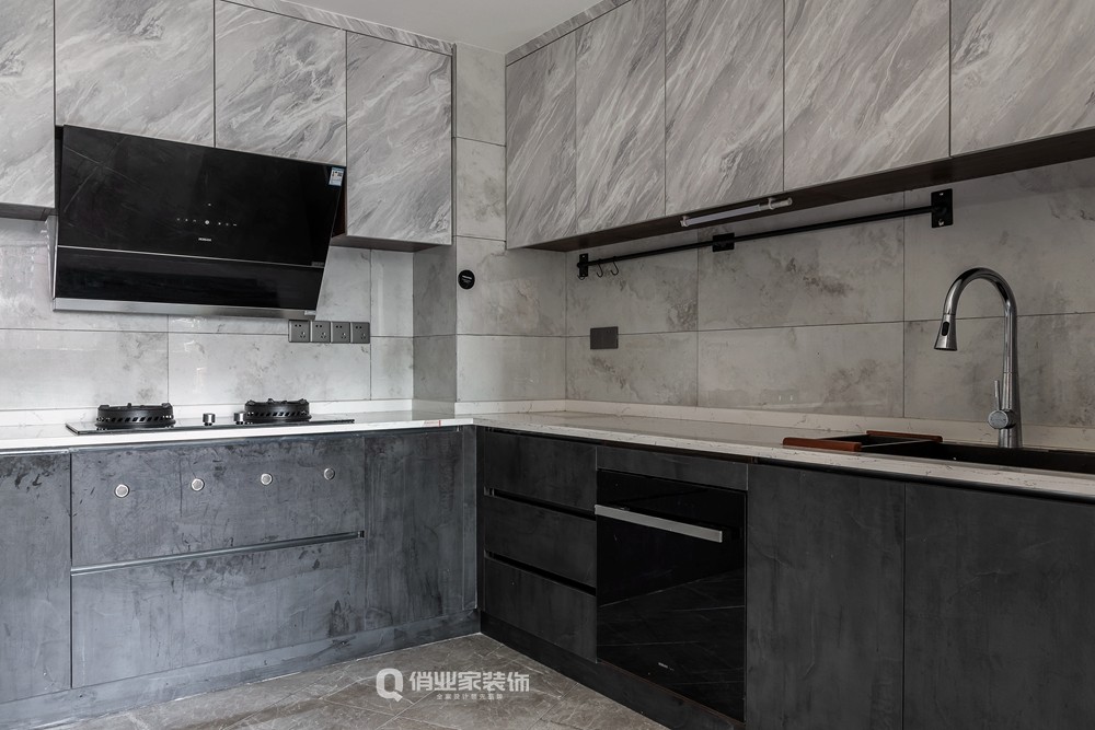 重庆金沙港湾 | 极简高级风设计亮点-9