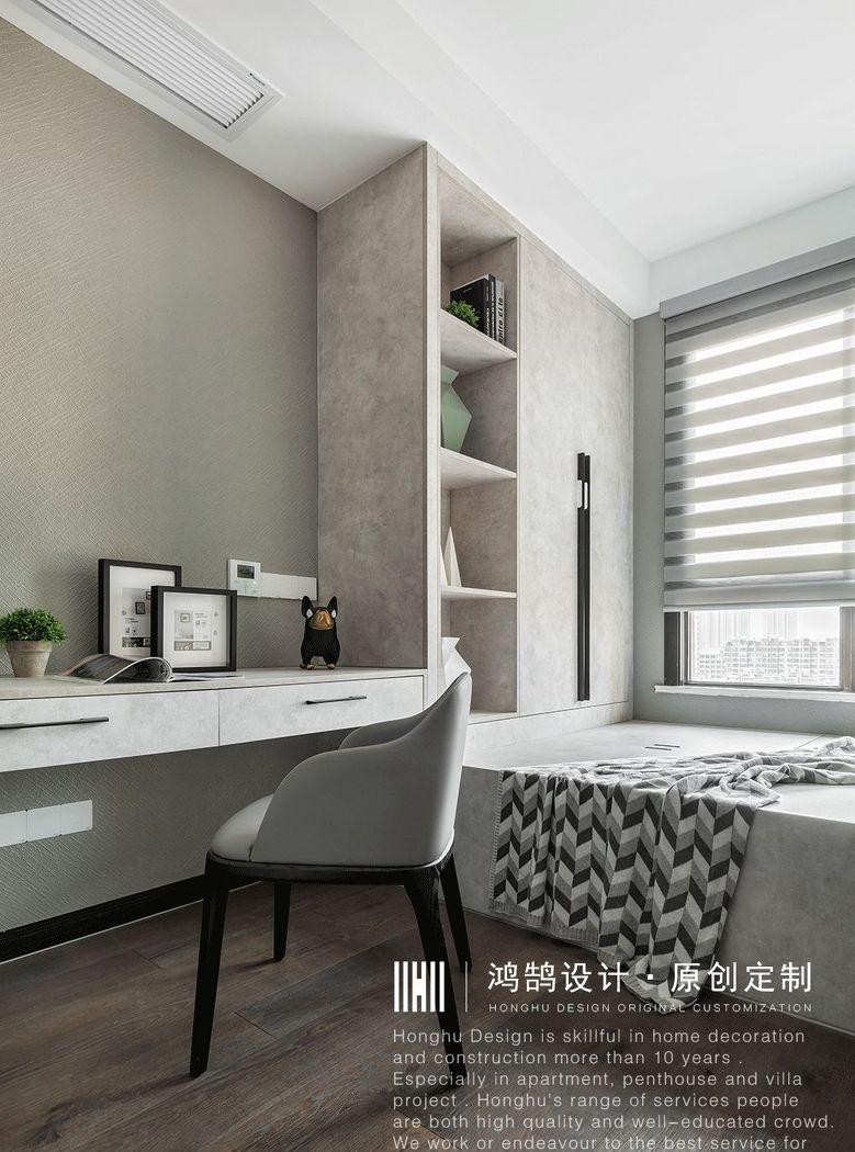 绍兴鸿鹄设计丨现代简约风,精致生活空间-27