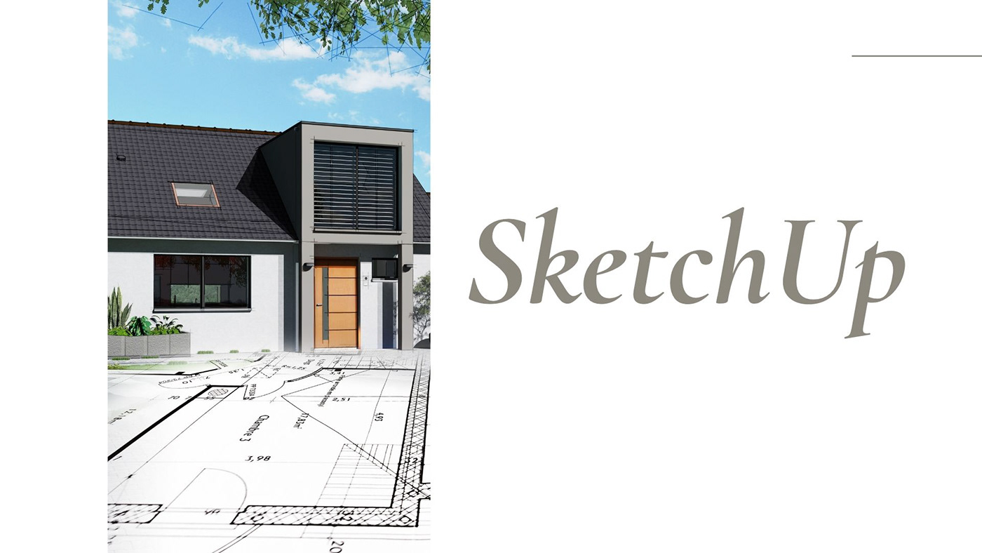 Anastasiya Gushchina丨平层丨Residential Concept: SketchUp + 2020 Design-2