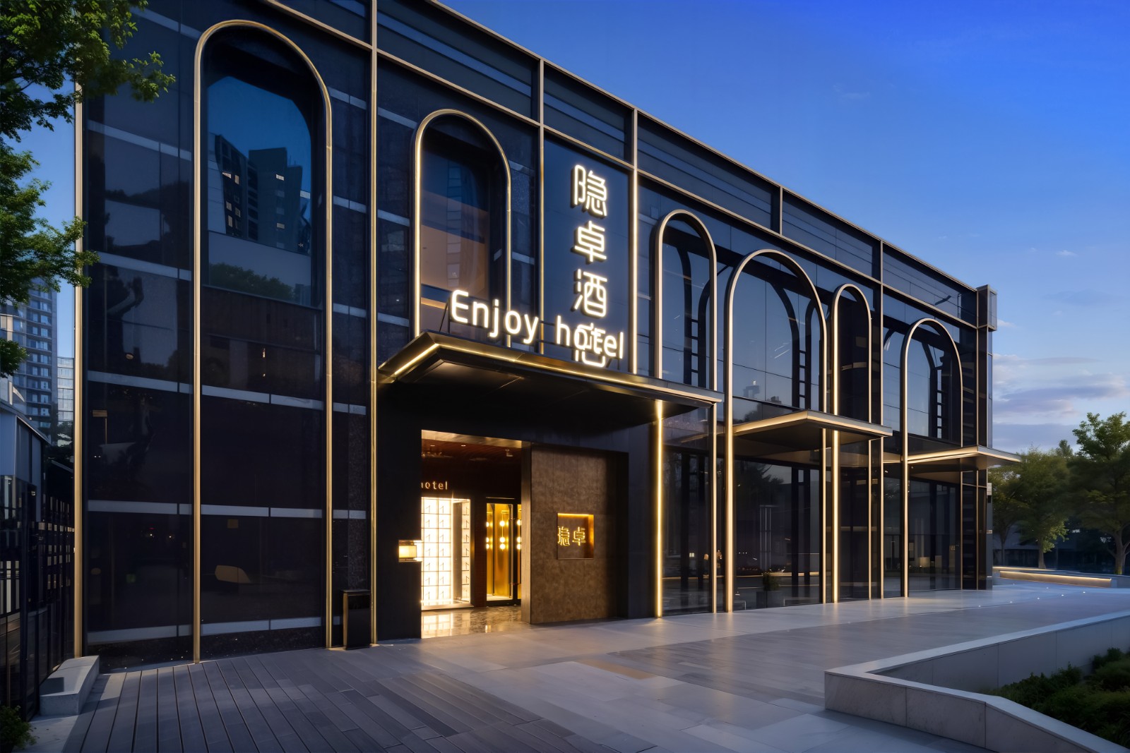 隐卓精品酒店丨昶晁设计-0