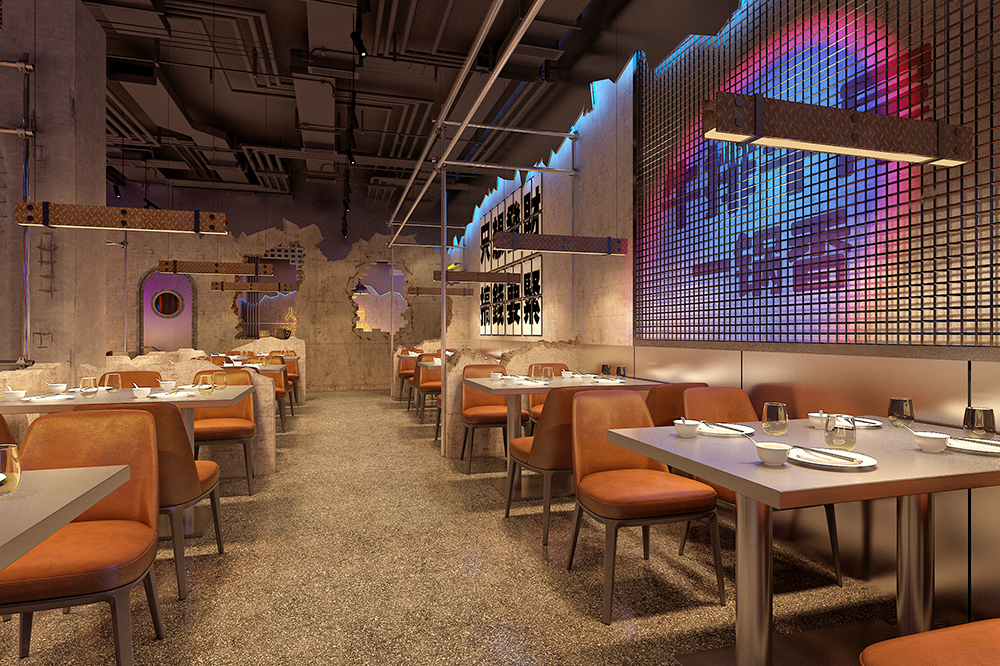 牛排牛尾锅  赛博朋克  火锅-6