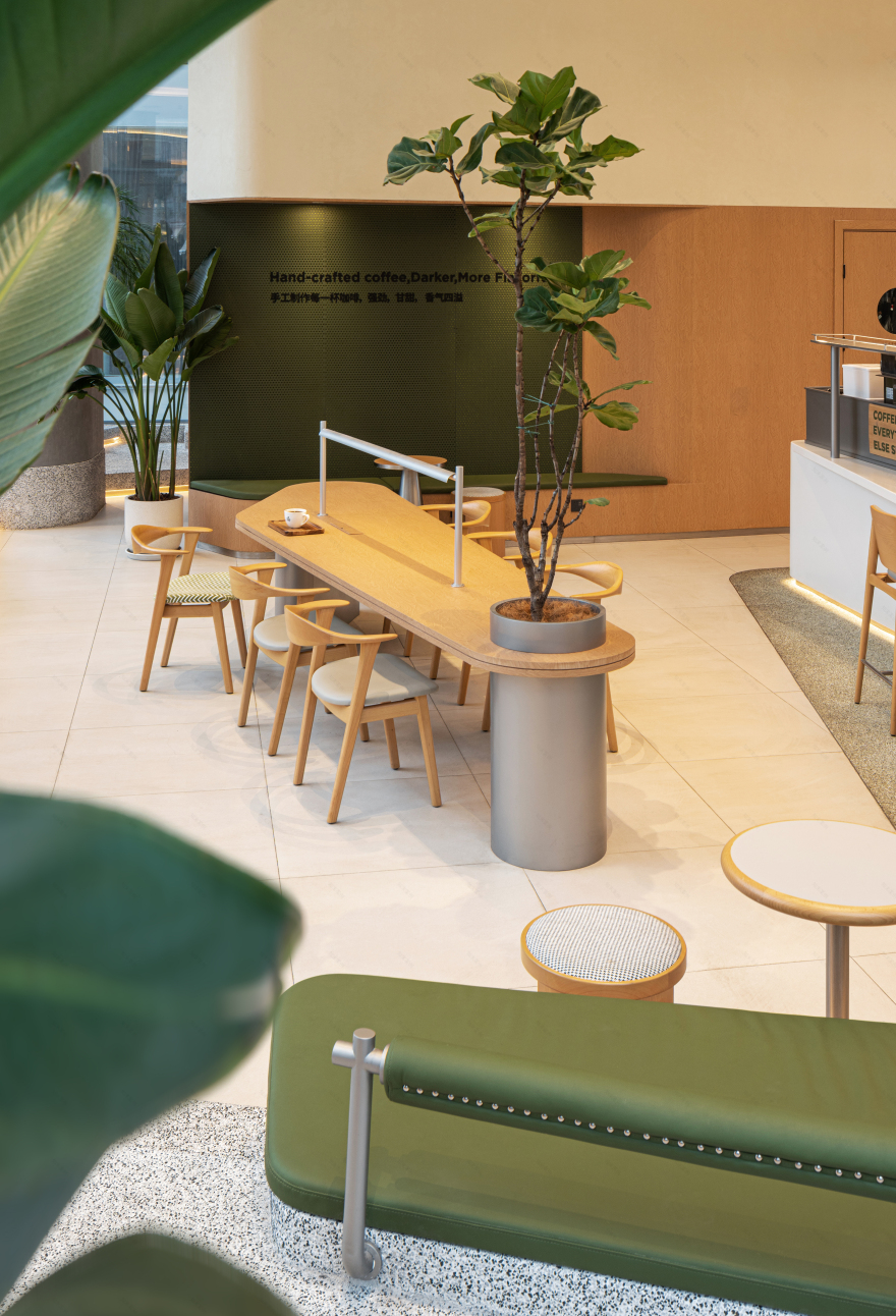 Peet‘s皮爷咖啡重庆 IFS·共享山城丨中国重庆丨UND 设计事务所-23