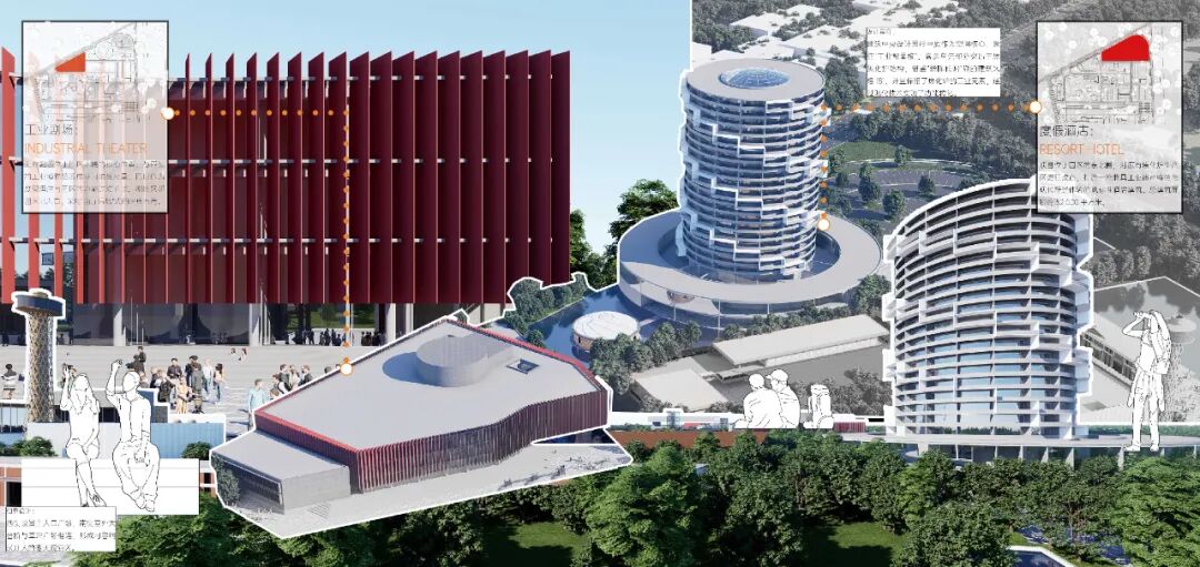 联合答辩组内第一的超实用优秀毕设！工业文明的当代转译！“传统布局＋工作坊”诞生出工业剧场！不做表面文章，只做有效更新！-13