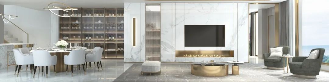 武汉品承设计 || 碧桂园别墅 || 欧式轻奢 || 264m²+花园 148m²-87