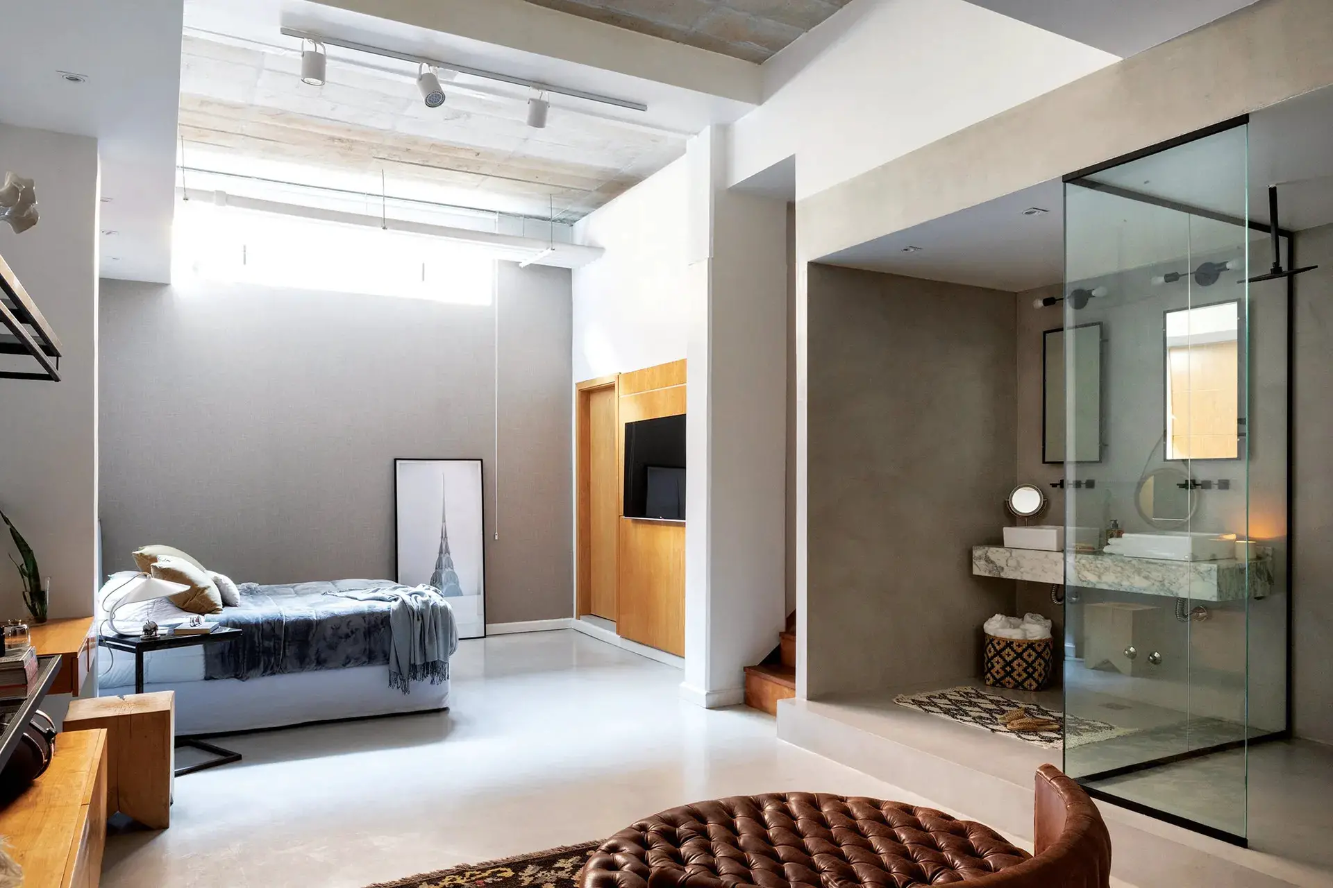 阿根廷 120 平米现代黑白混搭公寓设计-11