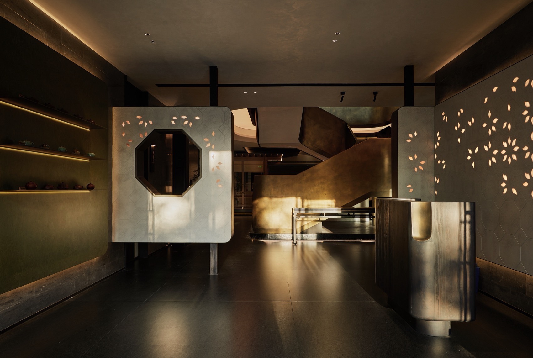 浙江西子宾馆·西园茶馆丨中国杭州丨杭州诺瓦空间设计-18