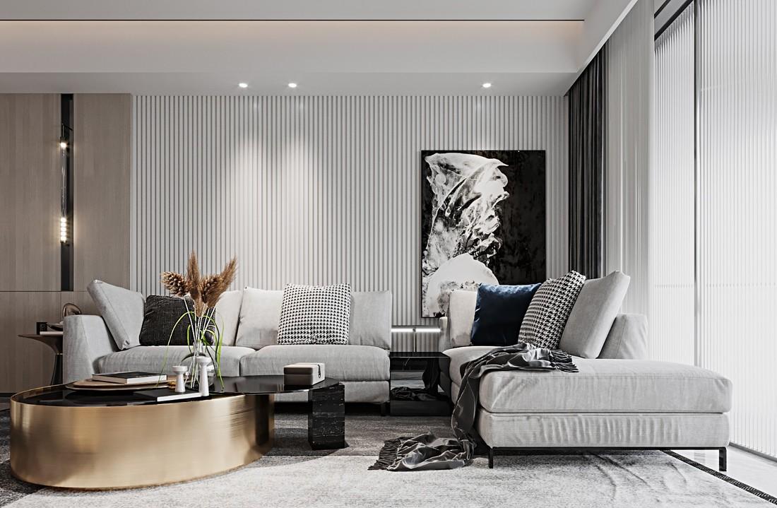 
南山I现代轻奢I森林空间 -9