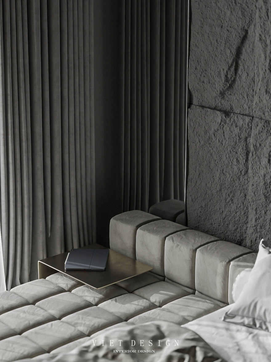 脉纹别墅丨VIET Design-37