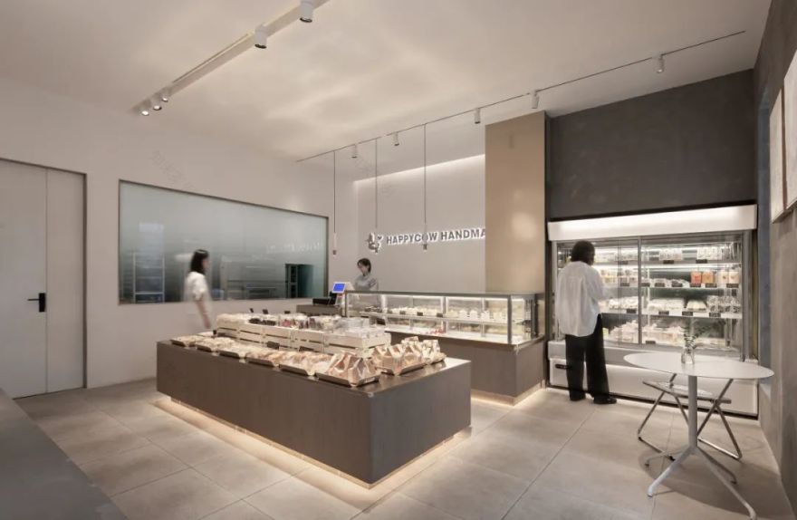 杭州“欢牛蛋糕屋”打造奶油蛋糕盒子空间-14