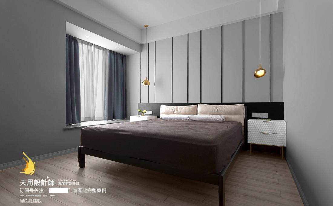 174 平现代混搭风家居,一线江景与空间完美融合-24